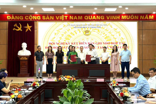 Hà Nội kết nối nguồn lực hỗ trợ giáo dục xã đảo Minh Châu