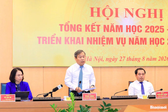 Chủ tịch UBND TP Hà Nội Vũ Đại Thắng: Thu hẹp chênh lệch về điều kiện và chất lượng giáo dục