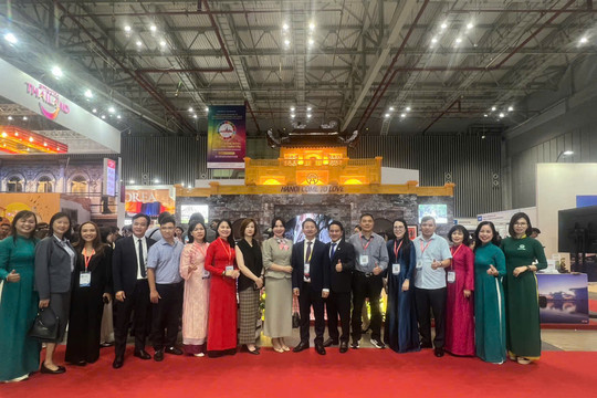 Quảng bá du lịch Hà Nội tại Hội chợ Du lịch Quốc tế thành phố Hồ Chí Minh 2026