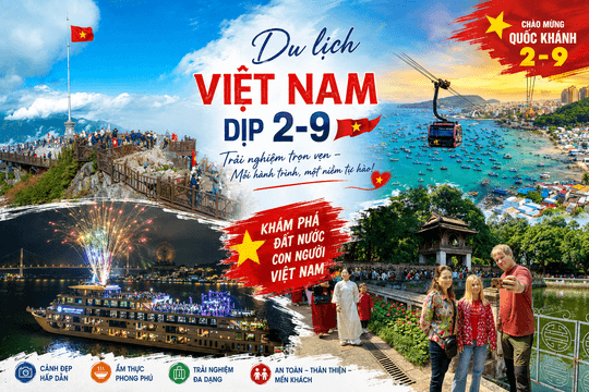 Du lịch dịp 2-9: Đa dạng điểm đến, phong phú trải nghiệm
