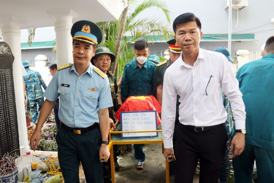 Xã Trần Phú hoàn thành lấy mẫu hài cốt định danh liệt sĩ