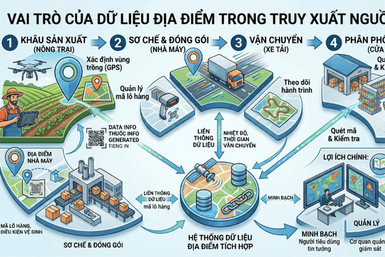 Dữ liệu địa điểm góp phần nâng tầm chuỗi giá trị cung ứng