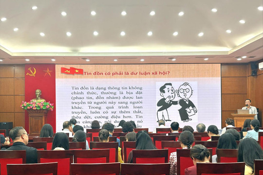 Hà Nội: Nâng cao công tác nắm bắt và định hướng dư luận xã hội