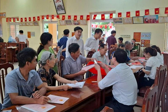Chiến dịch 45 ngày xây dựng dữ liệu đất đai: Quyết tâm từ cơ sở