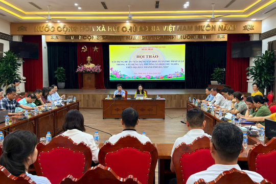 Hà Nội: Đổi mới công tác tư pháp, đáp ứng yêu cầu phát triển mới