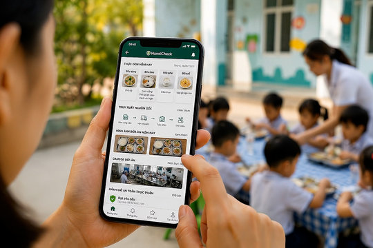 Hà Nội số hóa, siết chặt an toàn bữa ăn bán trú