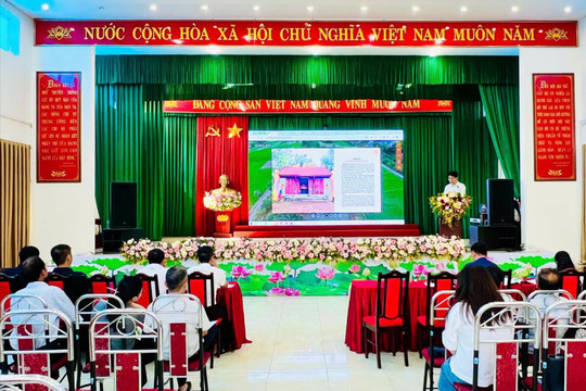 Xã Trung Giã thí điểm 7 tour tham quan ảo VR360, đưa di sản đến gần người dân