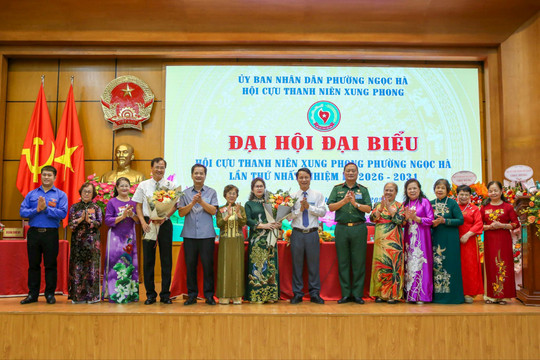 Đại hội Hội Cựu Thanh niên xung phong phường Ngọc Hà lần thứ I thành công tốt đẹp