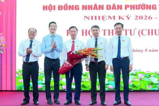 Đồng chí Đỗ Khắc Đạo được bầu giữ chức Chủ tịch HĐND phường Từ Liêm