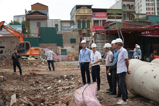 Thông tuyến đường Nguyễn Cảnh Dị kéo dài trước 30-9: Mệnh lệnh không thể lùi!