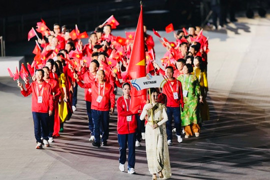 Đoàn thể thao Việt Nam dự ASIAD 20 với 498 thành viên
