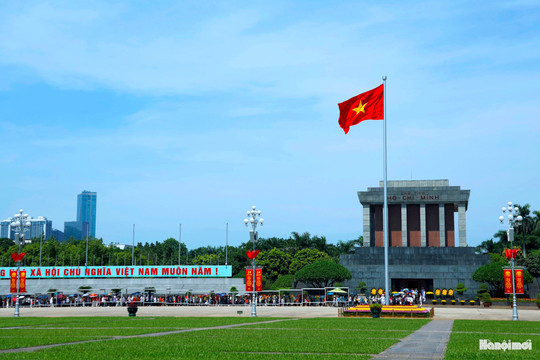 Hà Nội nắng oi về trưa và chiều dịp Quốc khánh