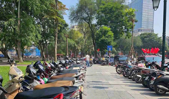 Hà Nội bố trí nhiều điểm trông giữ xe miễn phí dịp Quốc khánh