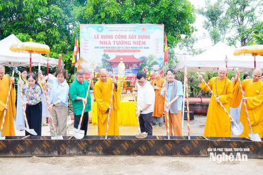 Xây dựng Nhà tưởng niệm liệt sĩ nhà báo cách mạng Việt Nam tại Nghệ An