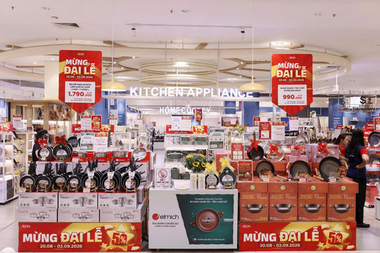 Hàng Việt thêm cơ hội chinh phục người tiêu dùng dịp Quốc khánh