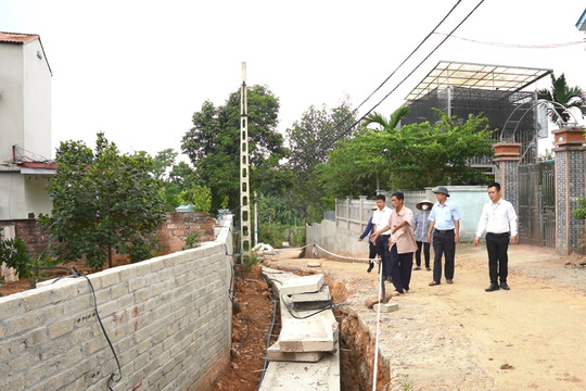 Phường Tùng Thiện: Khi người dân hiến đất mở đường