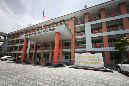 Trường PETROVIETNAM - Phong Thổ (Lai Châu) đã sẵn sàng cho năm học mới