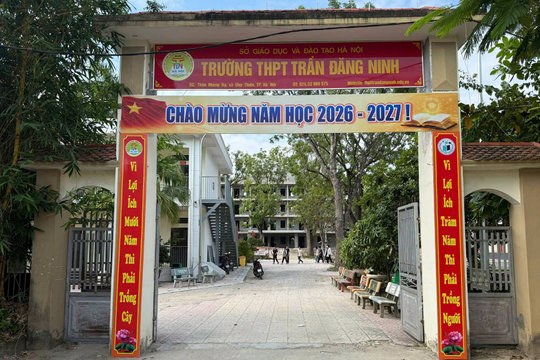 Ứng Thiên sẵn sàng cho lễ khai giảng năm học mới 2026-2027