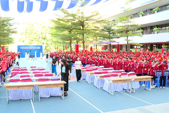 Trường học Hà Nội hoàn tất khâu chuẩn bị lễ khai giảng