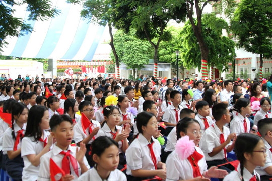 Hơn 23.000 học sinh phường Cầu Giấy bước vào năm học mới