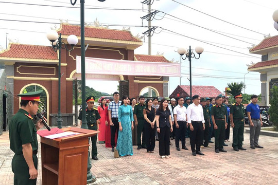 Xã Hồng Sơn đẩy nhanh tiến độ lấy mẫu hài cốt liệt sĩ