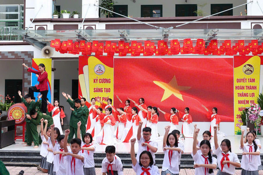 Xã Sóc Sơn: Hơn 25.500 học sinh hân hoan đón chào năm học mới