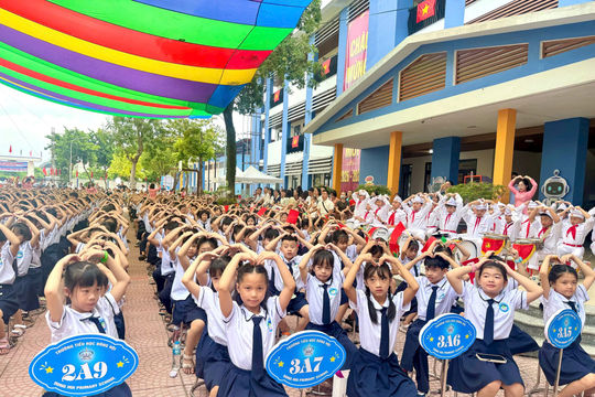 Đông Anh: Các trường học khai giảng với những dấu ấn mới
