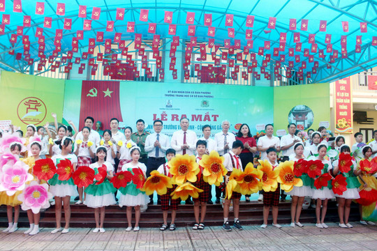 Hơn 14.000 học sinh xã Đan Phượng rộn ràng bước vào năm học mới