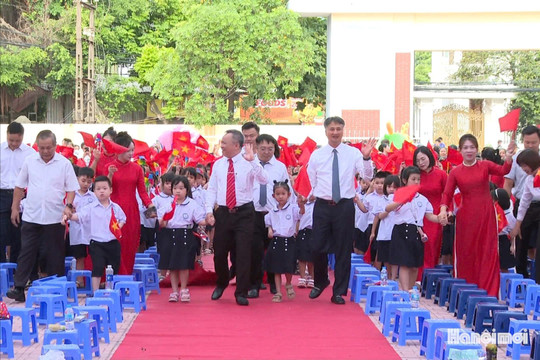Năm học mới với niềm tin, khởi đầu mới tại xã Vĩnh Thanh