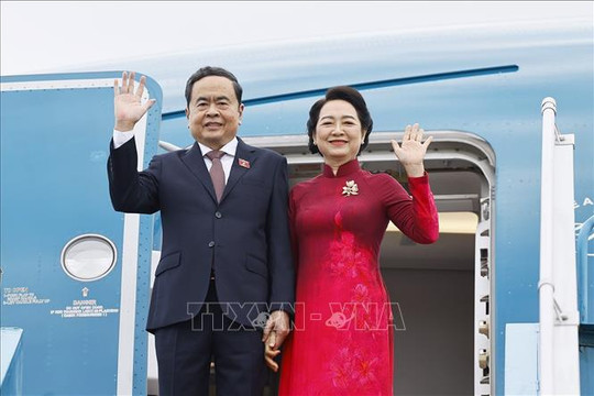 Chủ tịch Quốc hội Trần Thanh Mẫn lên đường thăm chính thức Hàn Quốc và Mông Cổ