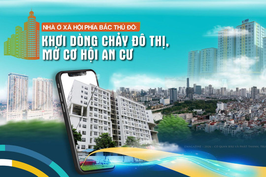 Nhà ở xã hội phía Bắc Thủ đô: Khơi dòng chảy đô thị, mở cơ hội an cư