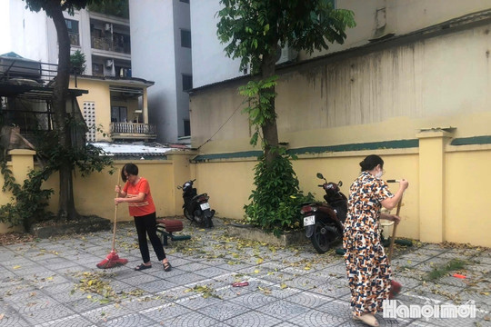 Khi việc giữ gìn ngõ phố sạch, đẹp trở thành việc thường ngày ở Phú Thượng