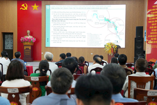 Bát Tràng triển khai lấy ý kiến nhân dân về điều chỉnh Quy hoạch phân khu đô thị sông Hồng