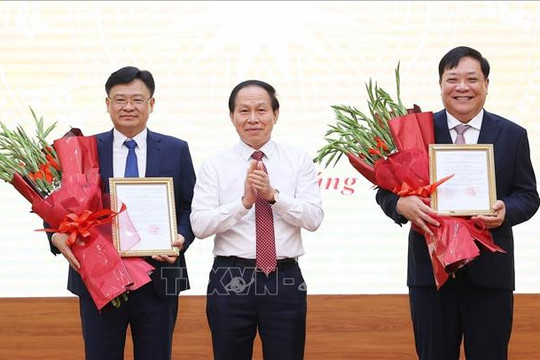 Điều động, bổ nhiệm 2 tân Phó Tổng Thanh tra Chính phủ