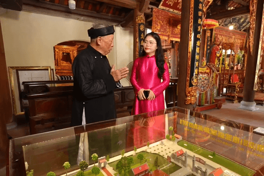 Tiếp thêm sức sống cho di sản đình Mai Dịch