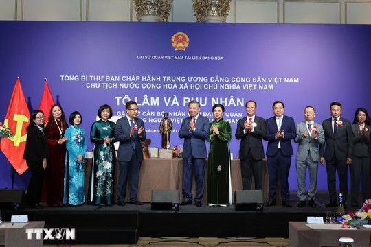 Tổng Bí thư, Chủ tịch nước Tô Lâm: Chung sức xây dựng cộng đồng người Việt tại Nga đoàn kết, trách nhiệm