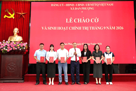 Xã Đan Phượng: Tăng cường xử lý vi phạm đất đai, trật tự xây dựng