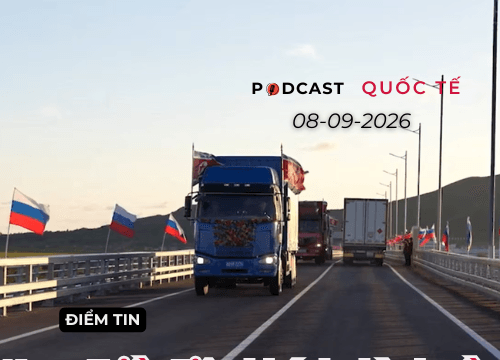 [Podcast] Điểm tin thế giới ngày 8-9: Nga - Triều Tiên khánh thành cầu đường bộ đầu tiên giữa hai nước
