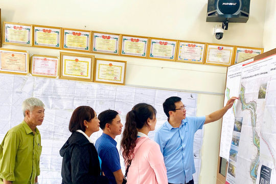 Xã Ô Diên đón nhịp phát triển mới bên sông Hồng