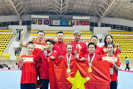 Thể dục dụng cụ Việt Nam treo thưởng 100 triệu đồng cho Huy chương vàng ASIAD 20