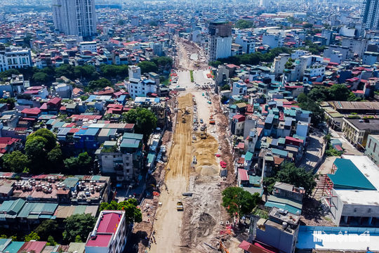 Đường Vành đai 2,5 tăng tốc thi công, hướng tới thông xe dịp 10-10
