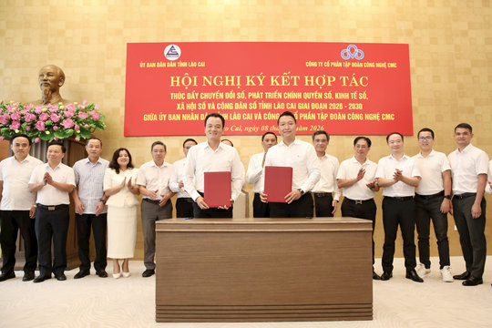 Lào Cai và CMC hợp tác thúc đẩy chuyển đổi số, đưa AI vào thực tiễn
