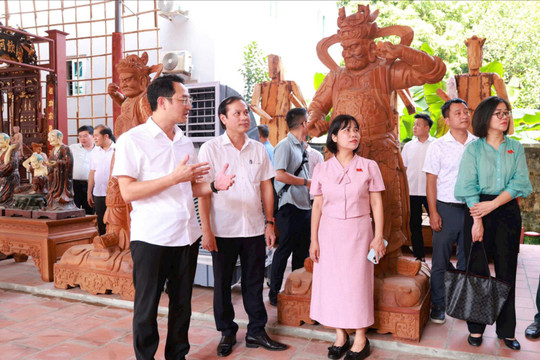 Cần ứng dụng khoa học, công nghệ vào xử lý môi trường làng nghề tại xã Sơn Đồng