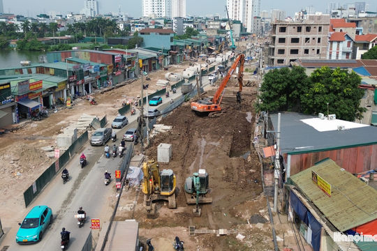 Đếm ngược ngày "gỡ" nút thắt giao thông đường Lĩnh Nam