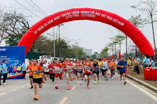 Hướng tới chung kết Giải chạy Báo Hànộimới mở rộng lần thứ 51 - Vì hòa bình năm 2026: Xã Thiên Lộc với kỳ vọng lan tỏa phong trào chạy bộ
