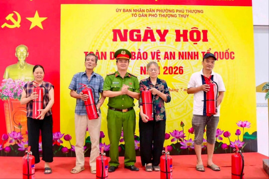 Phường Phú Thượng: Giữ bình yên từ từng tổ dân phố