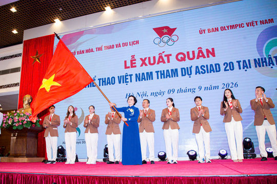 Đoàn Thể thao Việt Nam sẵn sàng tỏa sáng tại ASIAD 20
