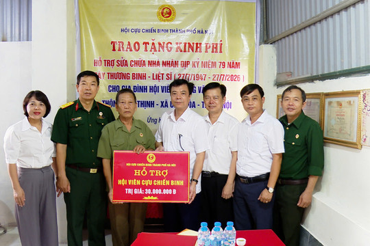 Xã Ứng Hòa chung tay hỗ trợ xây, sửa nhà cho hộ khó khăn