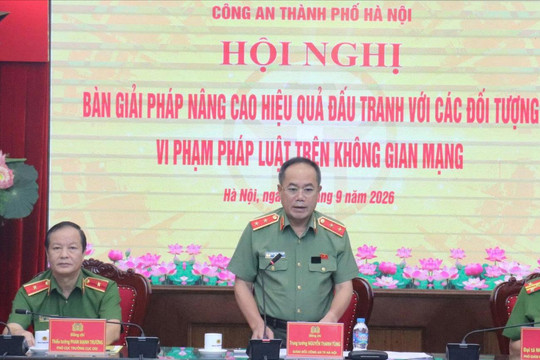 Công an Hà Nội đổi phương thức đấu tranh với tội phạm mạng