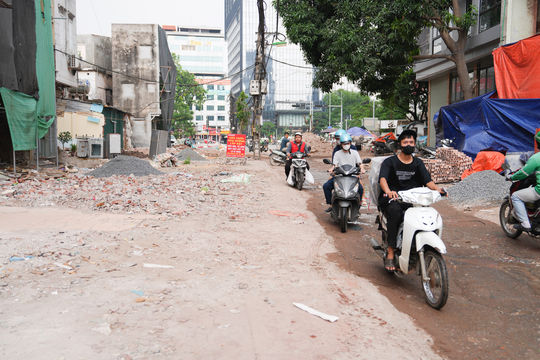 Đột phá trong dự án cải tạo, mở rộng ngõ 381 Nguyễn Khang